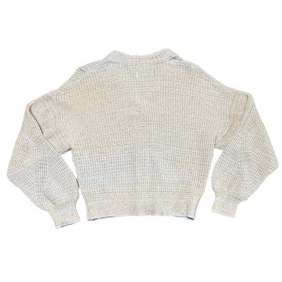 Current Elliott Cardigan Light Yellow and tan Size:1 (S/M) NWOT - Picture 2 of 6